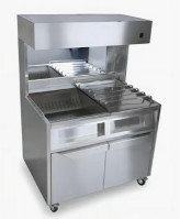 Chips warming station
